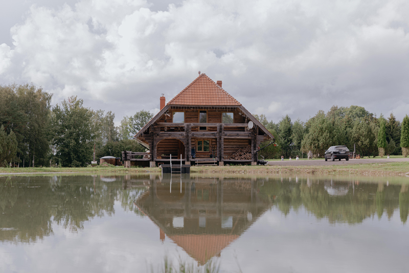 Kalna Raskumi, Viesu nams, Vecpiebalga, Alauksta ezers | Campsite rental near water, Alauksta lake, Vecpiebalga