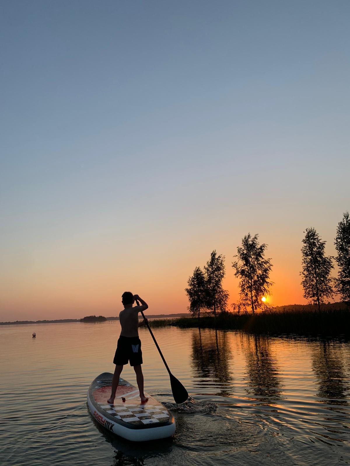 Kalna Raskumi, Viesu nams, Vecpiebalga, Alauksta ezers | SUP board rental in the lake, Alauksts in Vecpiebalga