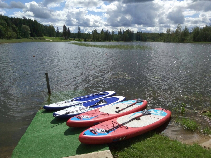 Kalna Raskumi, Viesu nams, Vecpiebalga, Alauksta ezers | SUP board rental in the lake, Alauksts in Vecpiebalga