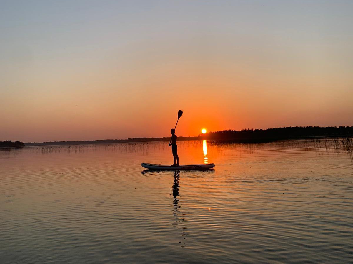 Kalna Raskumi, Viesu nams, Vecpiebalga, Alauksta ezers | SUP board rental in the lake, Alauksts in Vecpiebalga