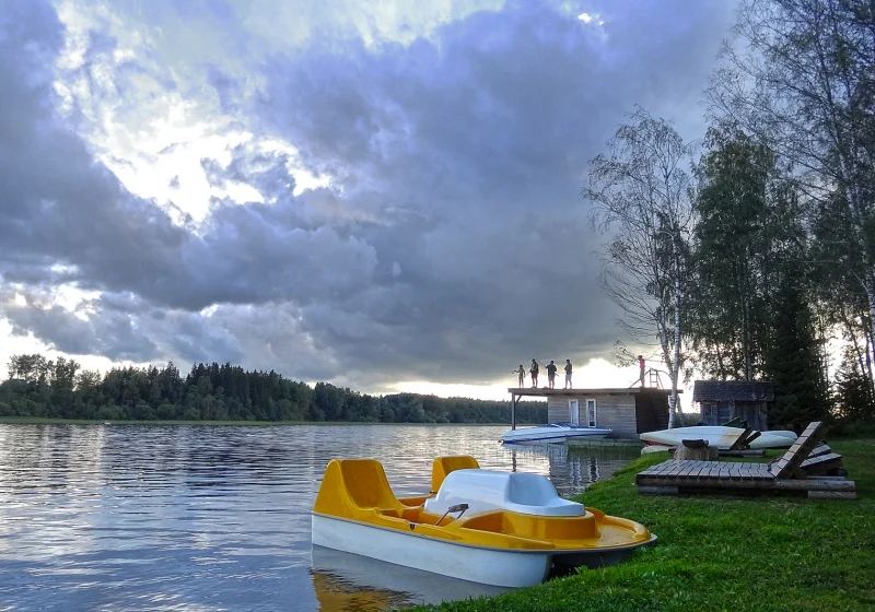 Kalna Raskumi, Viesu nams, Vecpiebalga, Alauksta ezers | Quad bike rental, motorbike rental on the shore of Lake Alauksta
