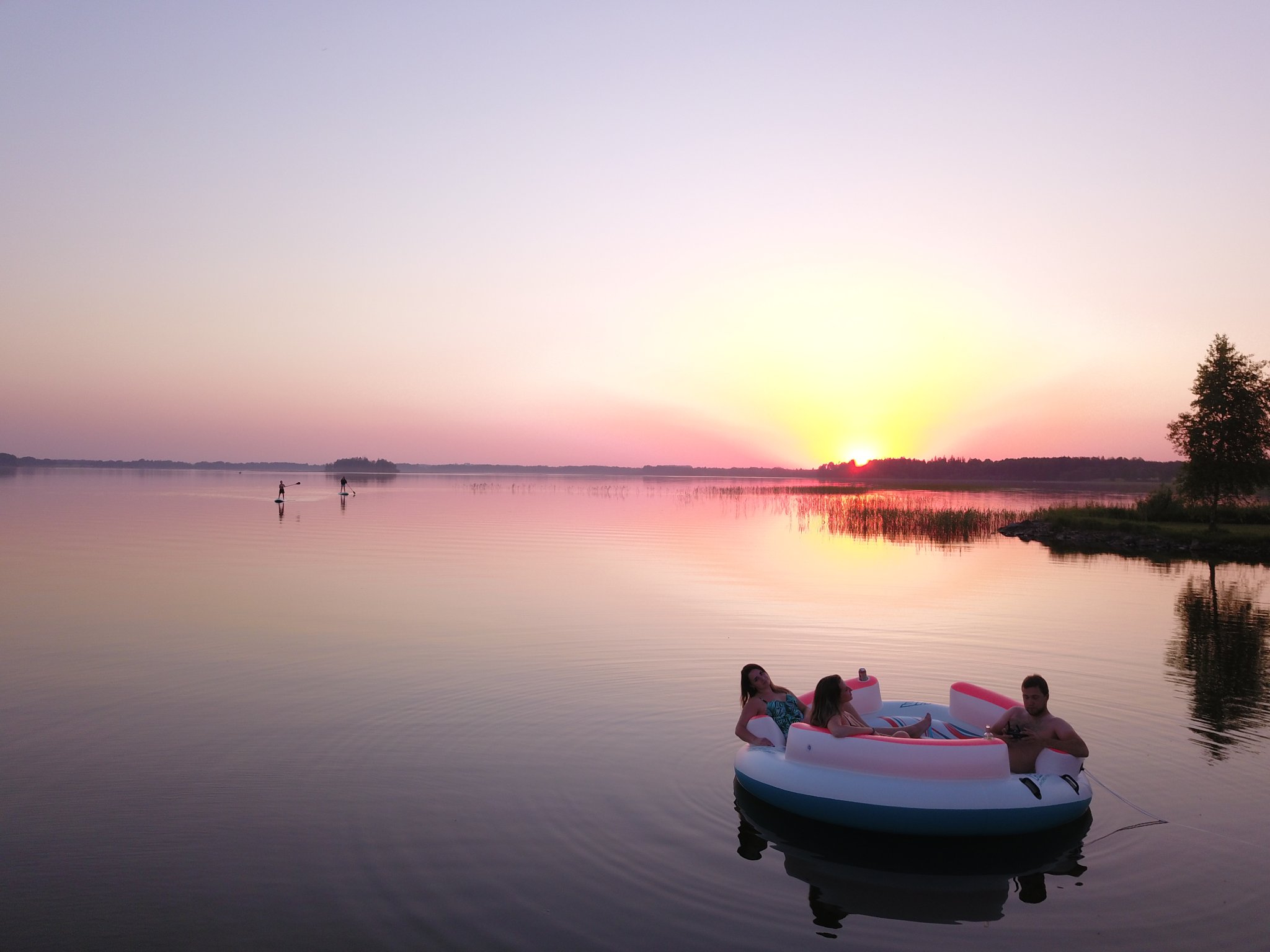Kalna Raskumi, Viesu nams, Vecpiebalga, Alauksta ezers | SUP board rental in the lake, Alauksts in Vecpiebalga