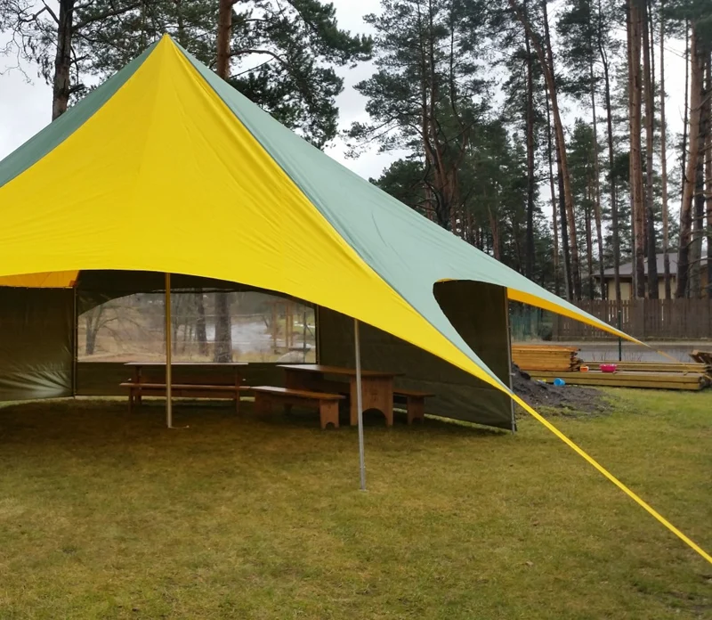 Kalna Raskumi, Viesu nams, Vecpiebalga, Alauksta ezers | Tent rental by the water, Alauksta lake in Vecpiebalga